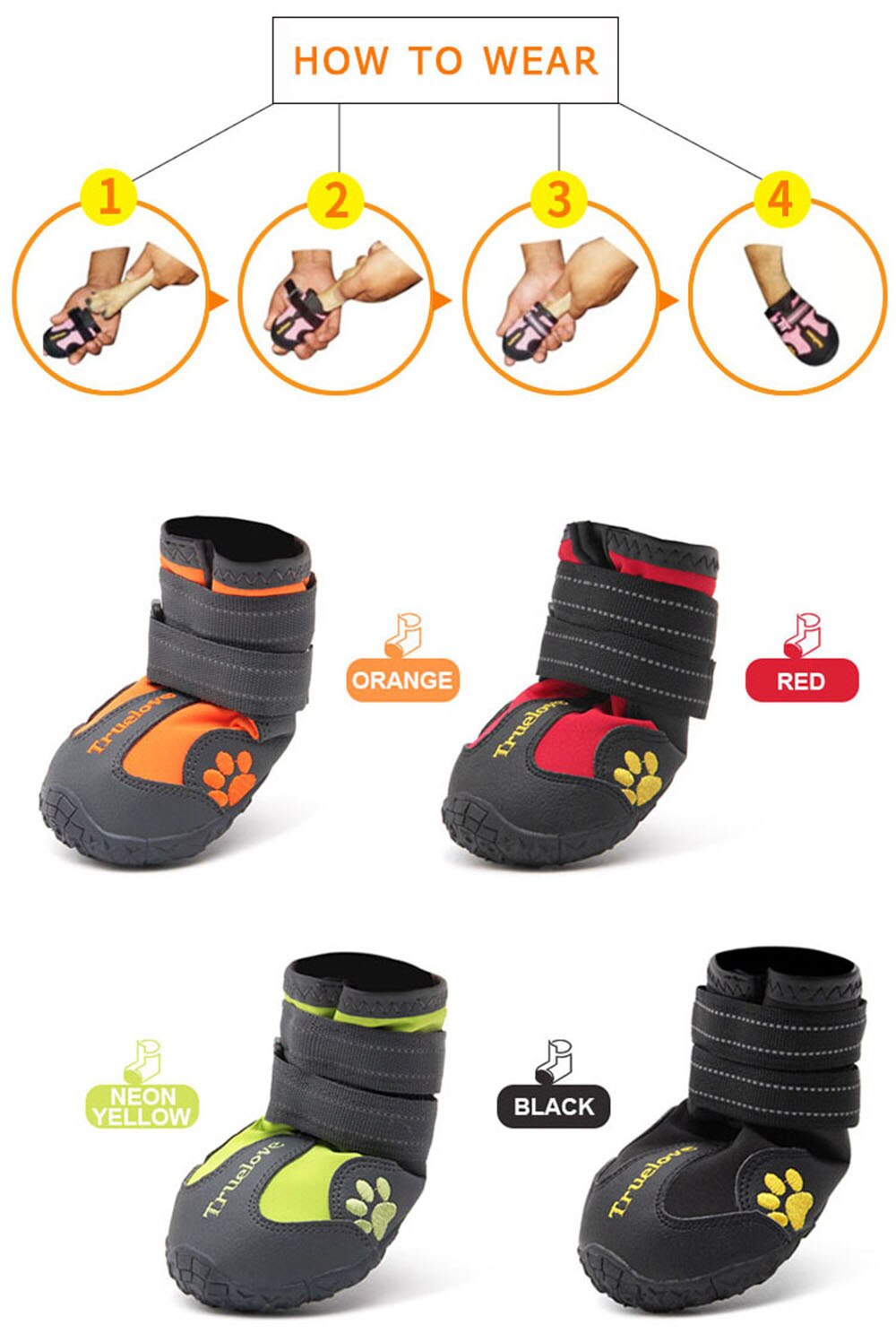 Dog's Waterproof Outdoor Shoes