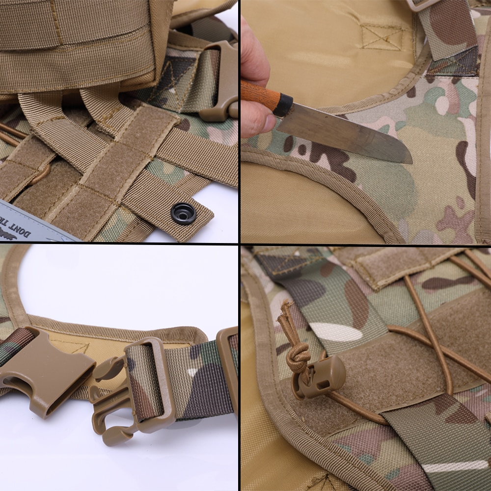Dog Harness and Leash Set With Nylon Handle Dog Harness and Leash Set With Nylon Handle