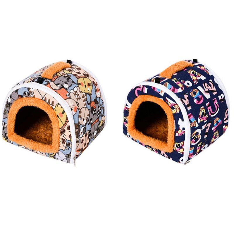 Grafitti Print Animal Hamster Bed