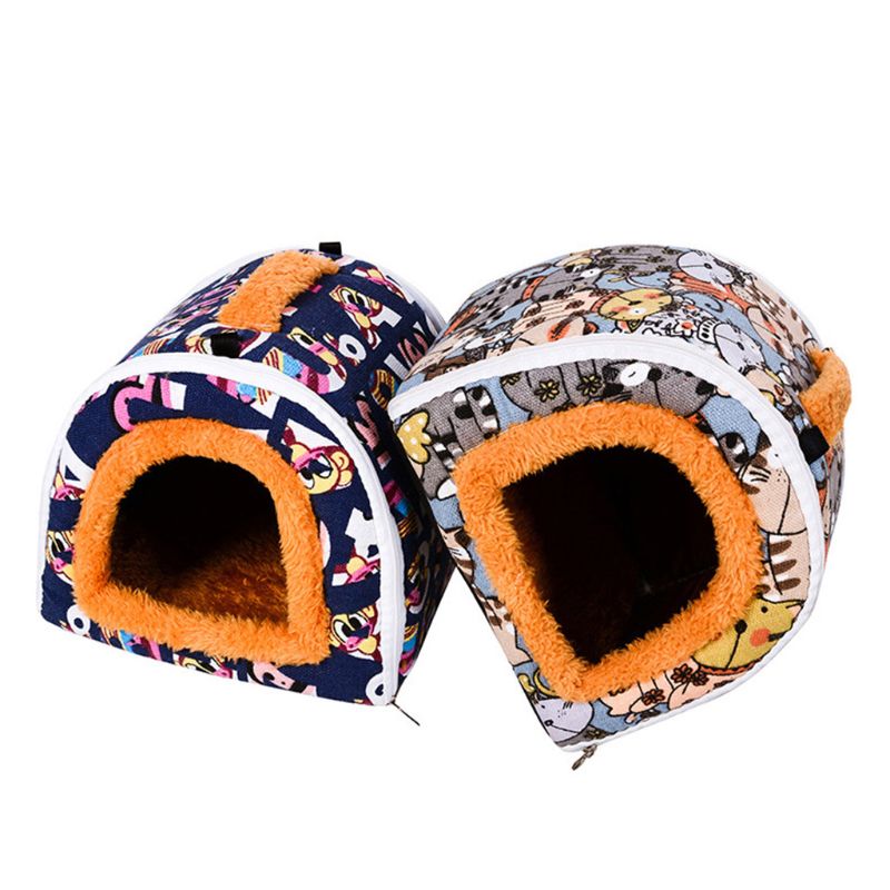 Grafitti Print Animal Hamster Bed